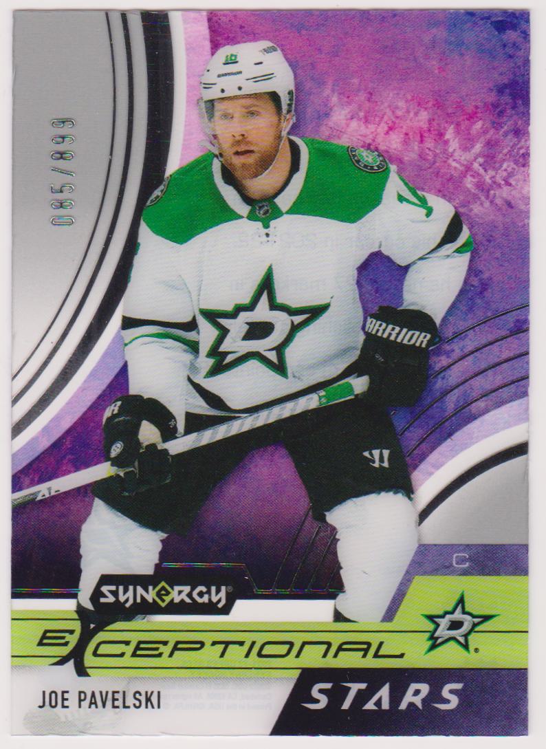 (image for) 2021-22 Synergy Exceptional Stars #ESJP Joe Pavelski