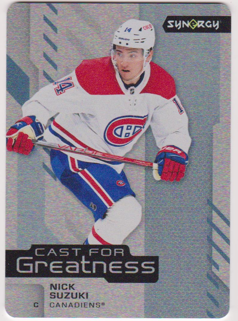 (image for) 2021-22 Synergy Cast for Greatness #CG9 Nick Suzuki