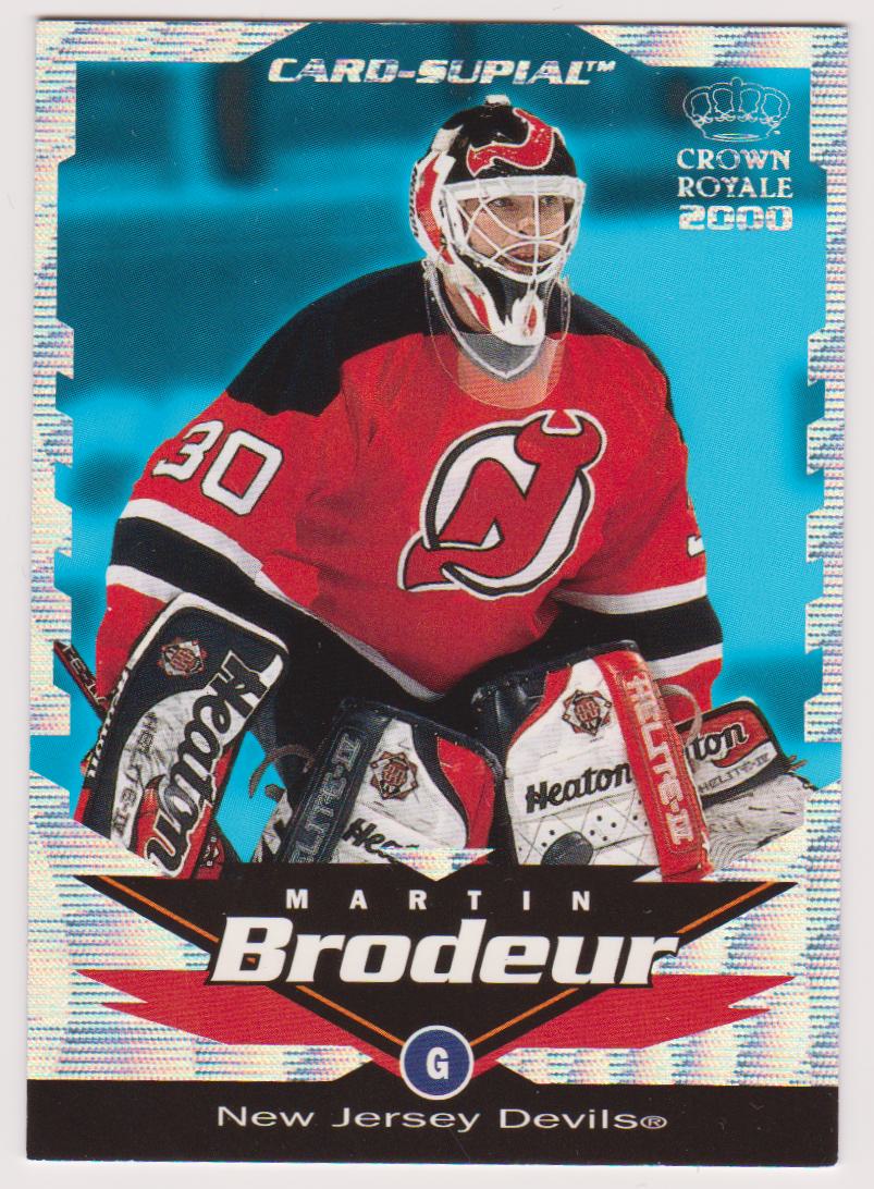 (image for) 1999-00 Crown Royale Card-Supials #13 Martin Brodeur