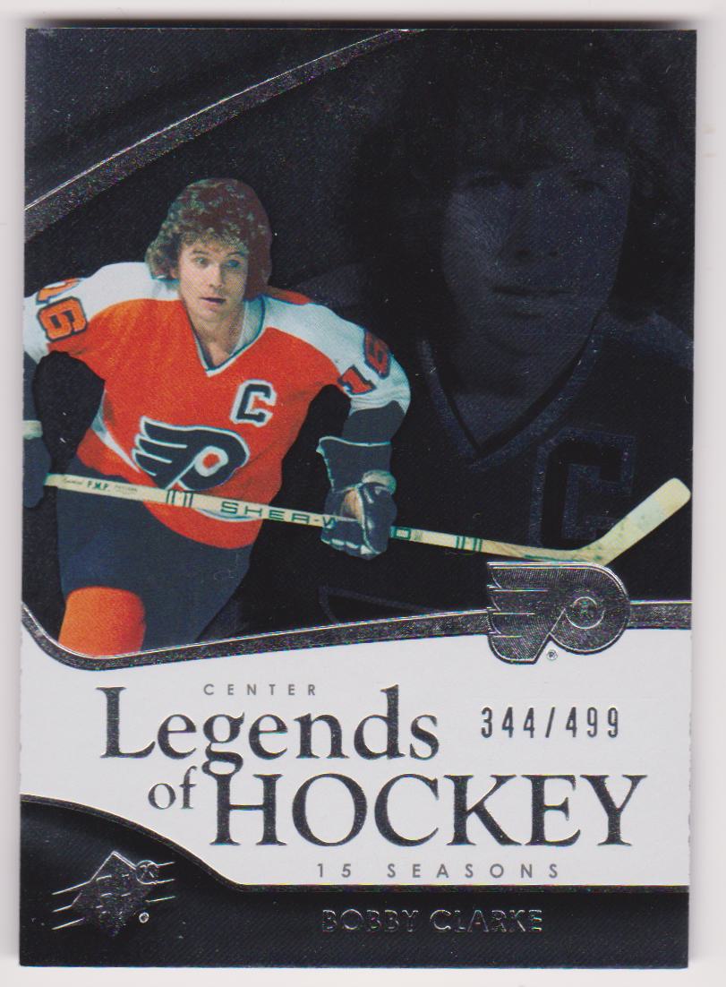 (image for) 2011-12 SPx #118 Bobby Clarke 344/499 Legends of Hockey