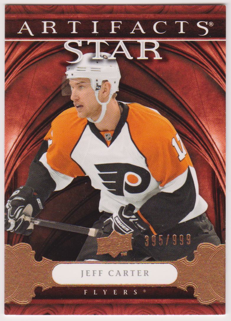 2009-10 Artifacts #147 Jeff Carter Star 395/999 (image for) 2009-10 Artifacts #147 Jeff Carter Star 395/999