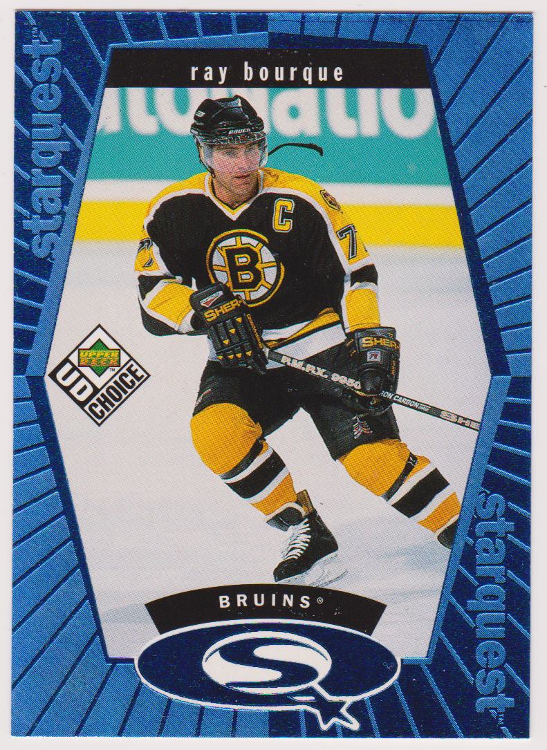(image for) 1998-99 UD Choice StarQuest Blue #SQ21 Raymond Bourque