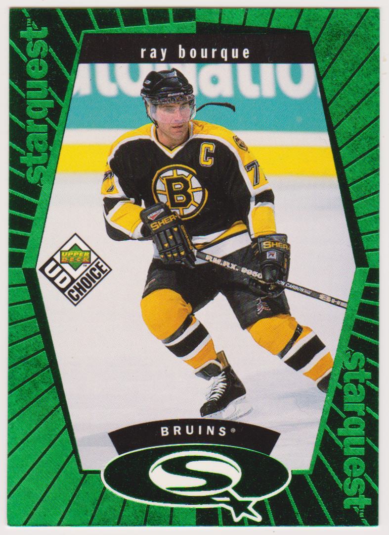 (image for) 1998-99 UD Choice StarQuest Green #SQ21 Raymond Bourque