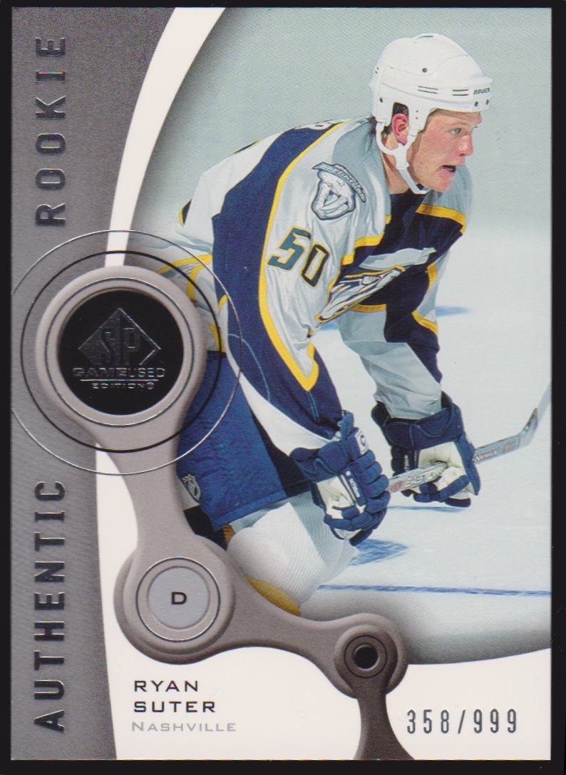 (image for) 2005-06 SP Game Used #138 Ryan Suter RC 358/999