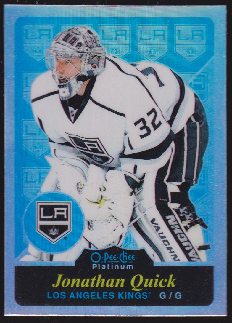 2015-16 O-Pee-Chee Platinum Retro Rainbow #R70 Jonathan Quick (image for) 2015-16 O-Pee-Chee Platinum Retro Rainbow #R70 Jonathan Quick