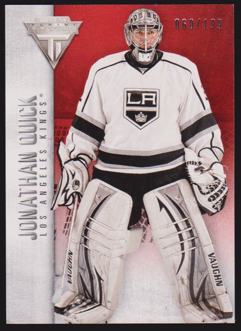 (image for) 2013-14 Panini Titanium Retail Red #53 Jonathan Quick 060/199