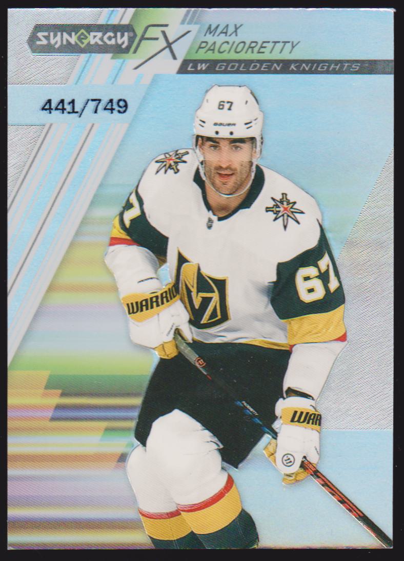 2020-21 Synergy Synergy FX #FX42 Max Pacioretty (image for) 2020-21 Synergy Synergy FX #FX42 Max Pacioretty