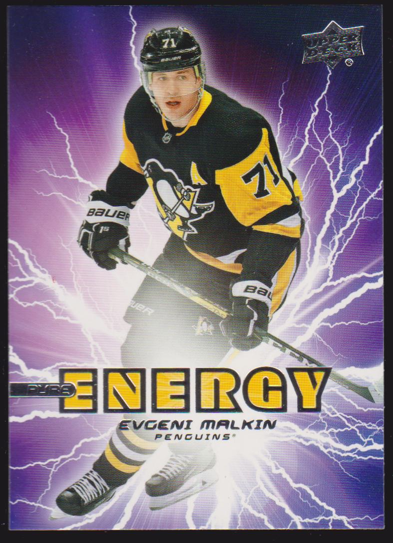 2019-20 Upper Deck Pure Energy #PE35 Evgeni Malkin (image for) 2019-20 Upper Deck Pure Energy #PE35 Evgeni Malkin