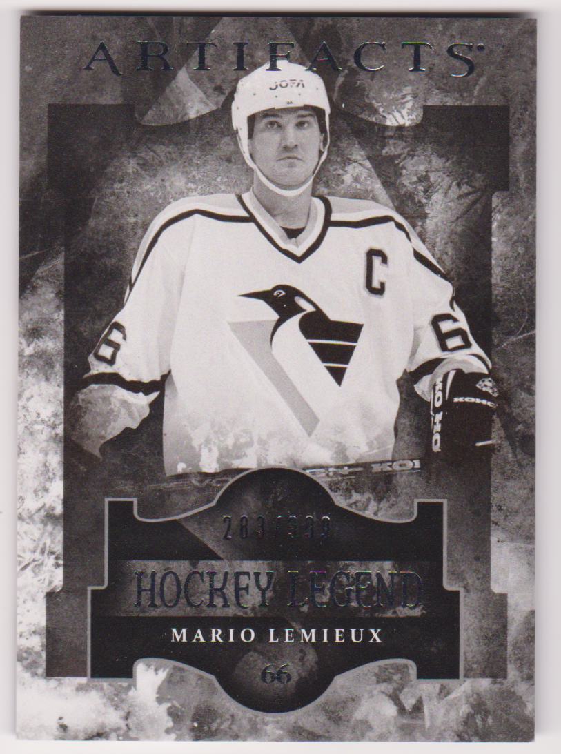2011-12 Artifacts #106 Mario Lemieux - Hockey Legend - 283/999 (image for) 2011-12 Artifacts #106 Mario Lemieux - Hockey Legend - 283/999