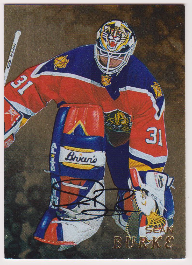 (image for) 1998-99 Be A Player Autographs Gold #209 Sean Burke