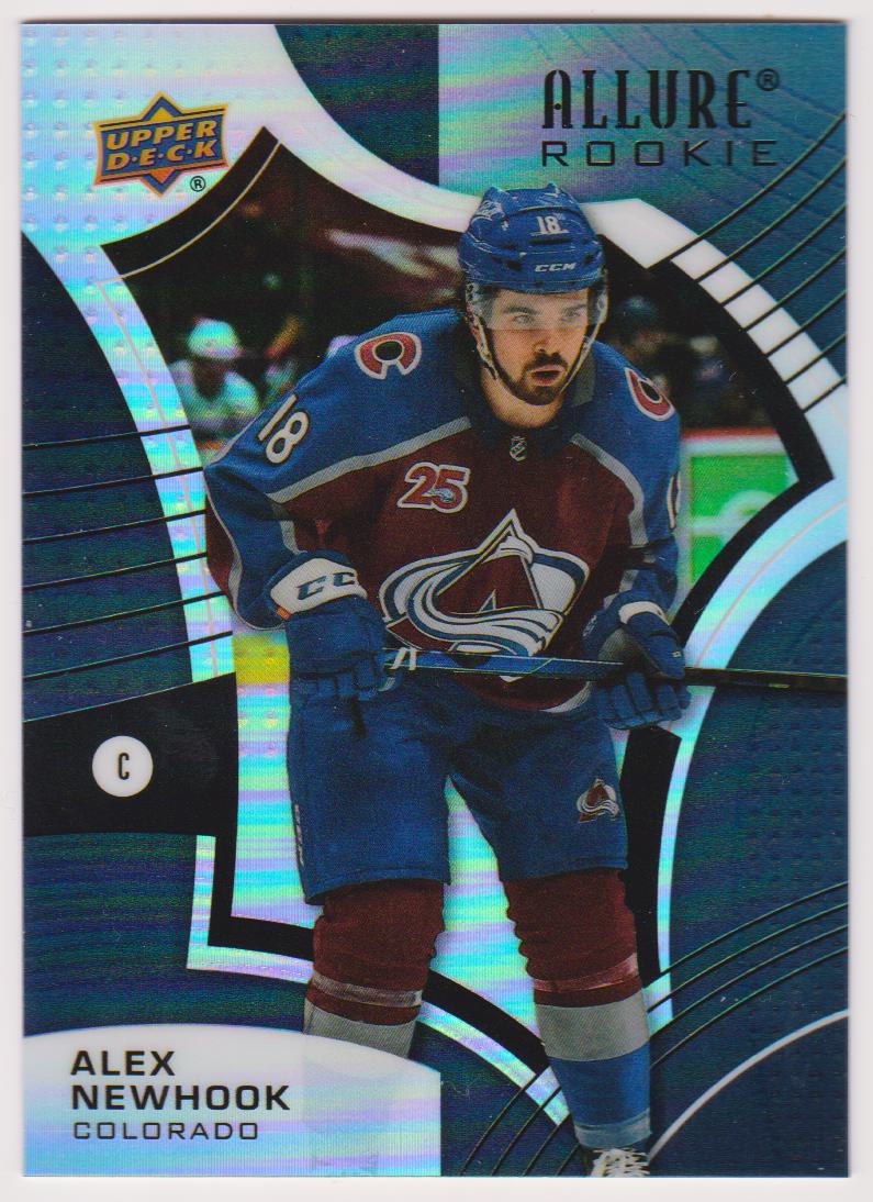 (image for) 2021-22 Upper Deck Allure Black Rainbow #119 Alex Newhook - RC Year