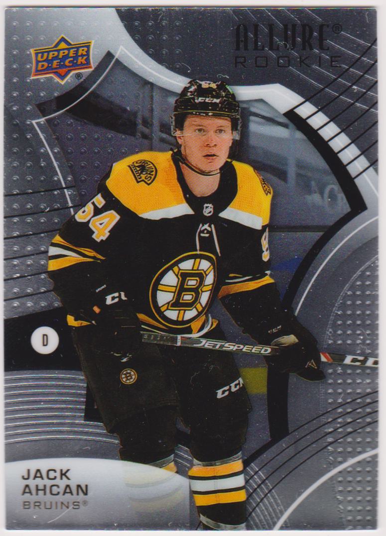 2021-22 Upper Deck Allure #137 Jack Ahcan RC (image for) 2021-22 Upper Deck Allure #137 Jack Ahcan RC