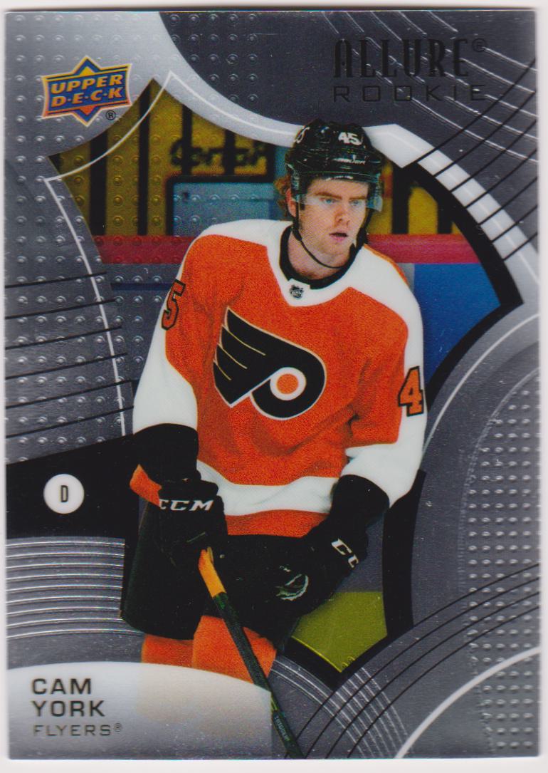 2021-22 Upper Deck Allure #143 Cam York RC (image for) 2021-22 Upper Deck Allure #143 Cam York RC