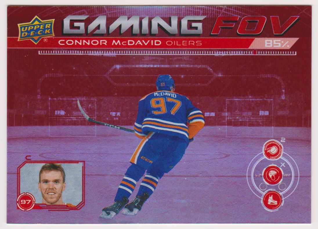 (image for) 2024-25 Upper Deck Gaming FOV #GFOV20 Connor McDavid