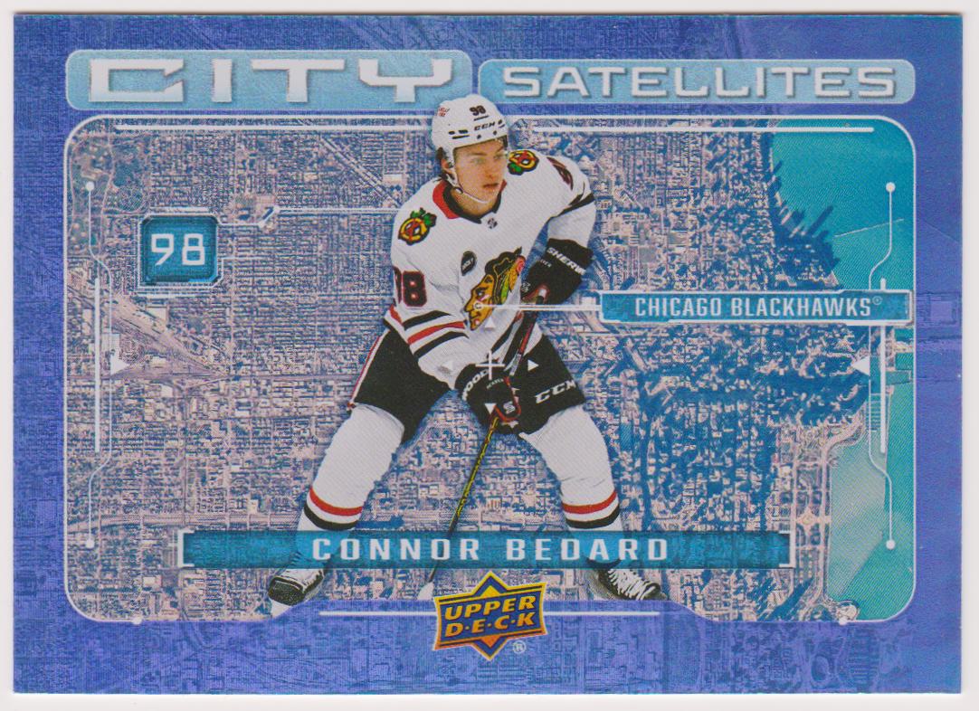 (image for) 2024-25 Upper Deck City Satellites #CS11 Connor Bedard
