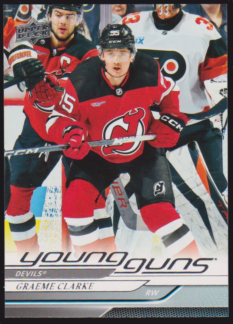2024-25 Upper Deck #224 Graeme Clarke YG RC (image for) 2024-25 Upper Deck #224 Graeme Clarke YG RC