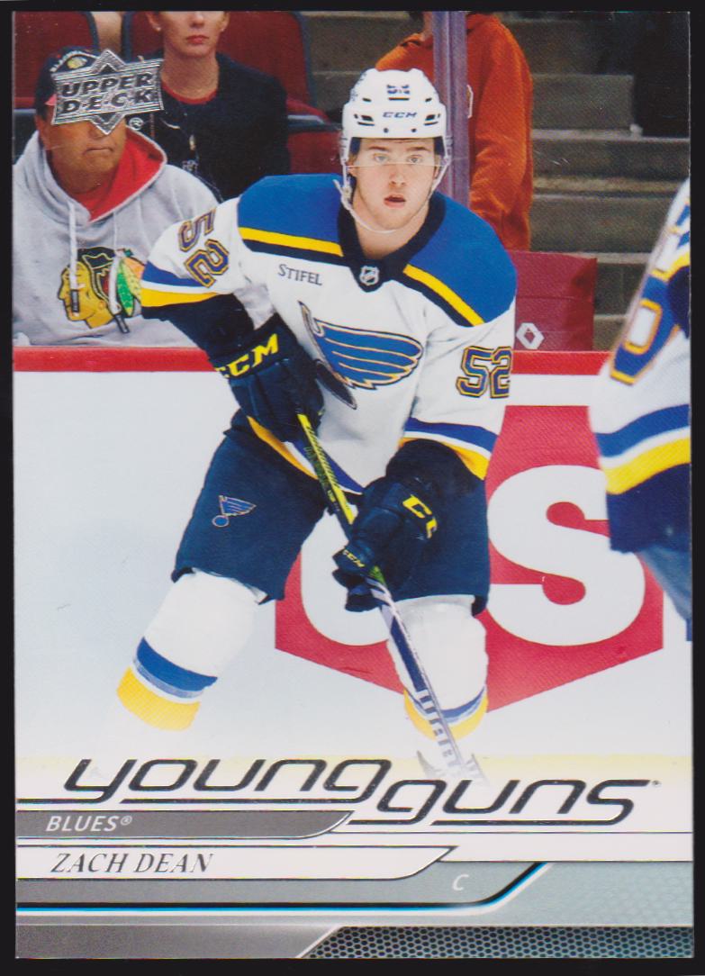 2024-25 Upper Deck #213 Zach Dean YG RC (image for) 2024-25 Upper Deck #213 Zach Dean YG RC
