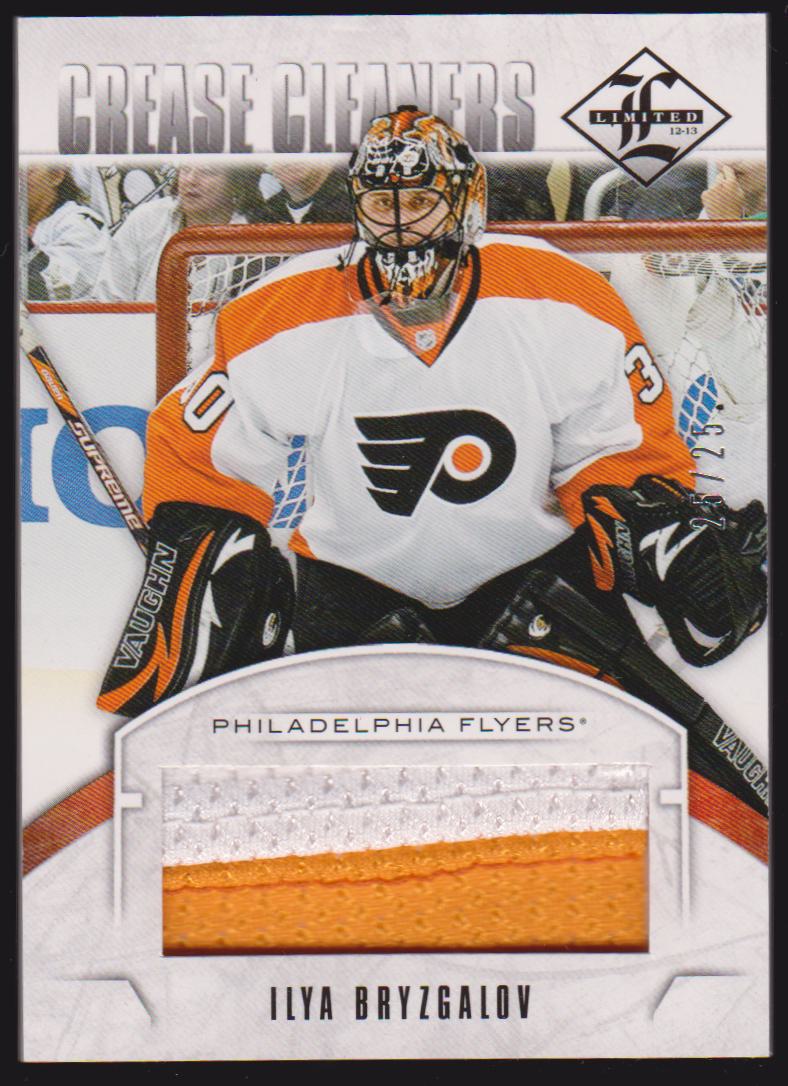 (image for) 2012-13 Limited Crease Cleaners Materials Prime #CCIB Ilya Bryzgalov 25/25 - Jerseys