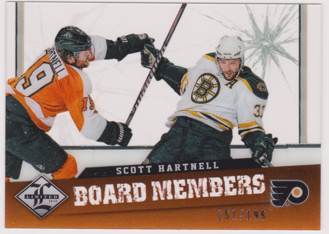 (image for) 2012-13 Limited Board Members #12 Scott Hartnell 151/199