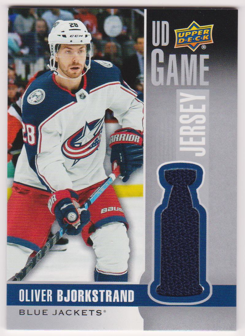 (image for) 2019-20 Upper Deck Game Jerseys #GJOB Oliver Bjorkstrand