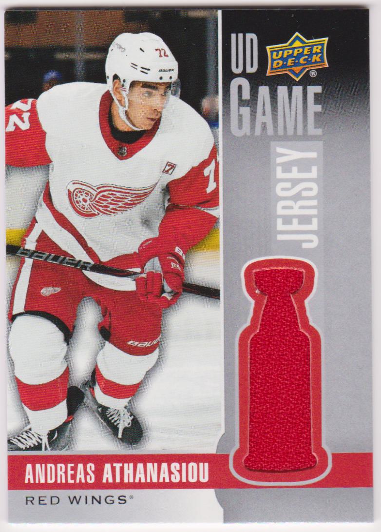 (image for) 2019-20 Upper Deck Game Jerseys #GJAA Andreas Athanasiou