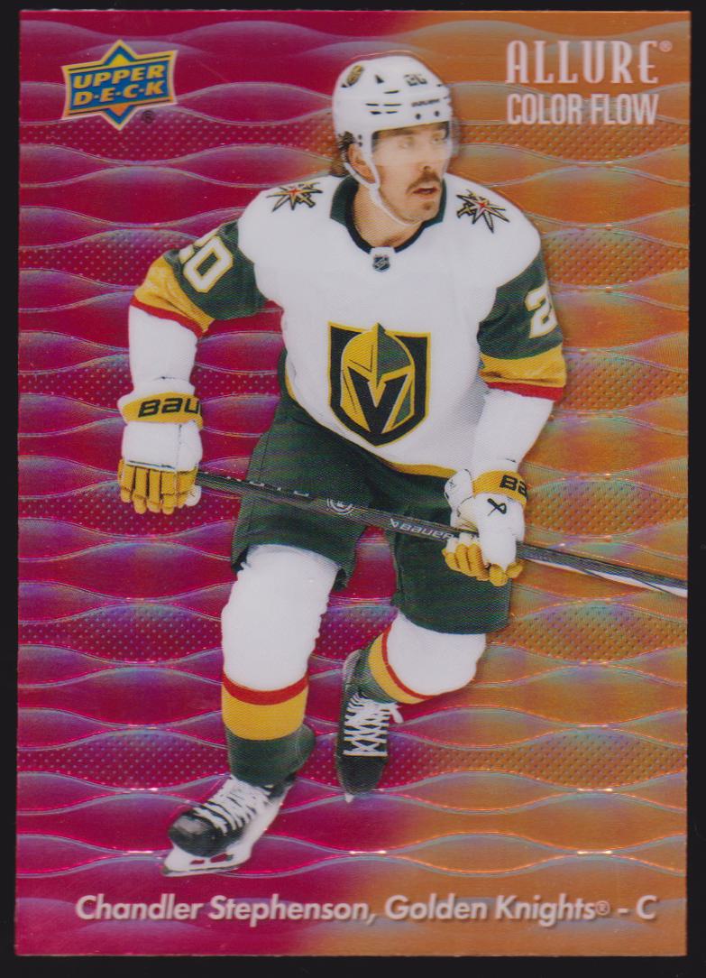 (image for) 2023-24 Upper Deck Allure Color Flow Red Orange #CF21 Chandler Stephenson