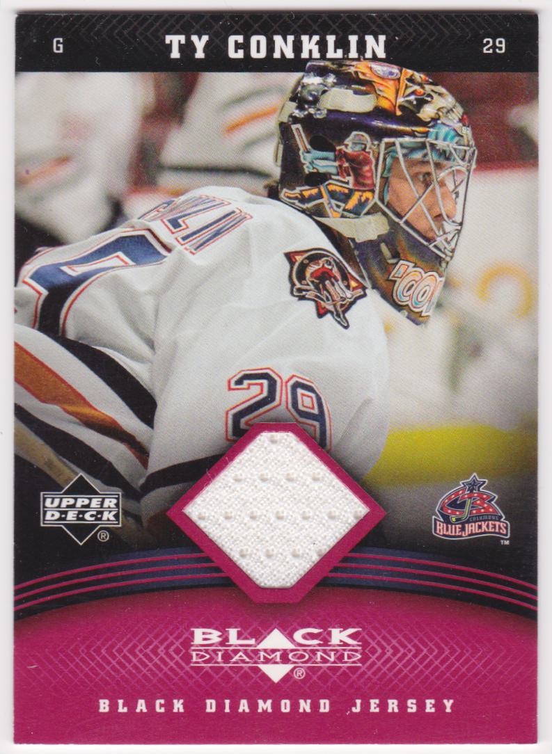(image for) 2006-07 Black Diamond Jerseys Ruby #JTC Ty Conklin