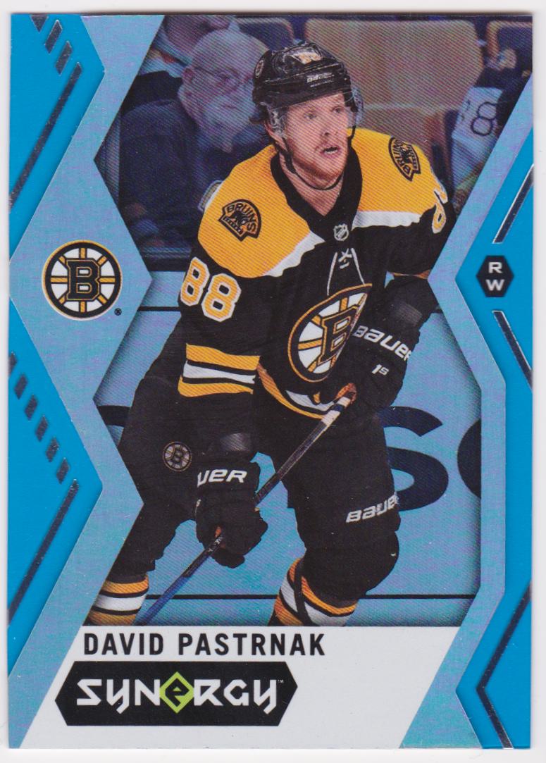 (image for) 2017-18 Synergy Blue #32 David Pastrnak
