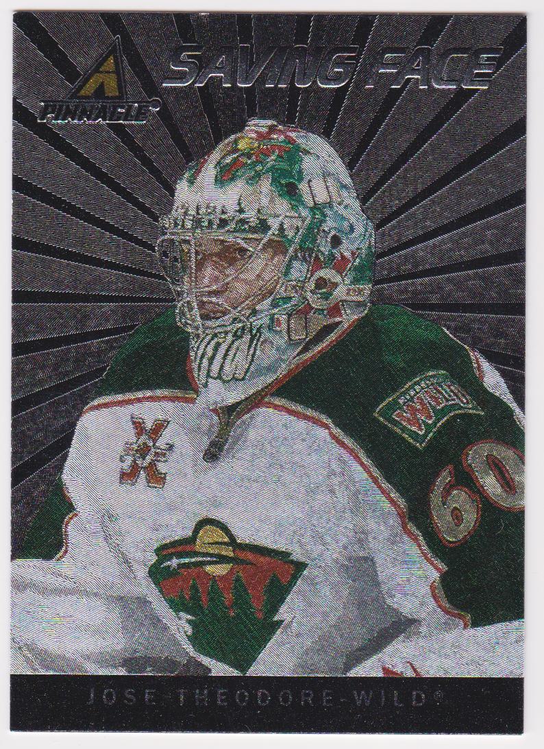 (image for) 2010-11 Pinnacle Saving Face #10 Jose Theodore