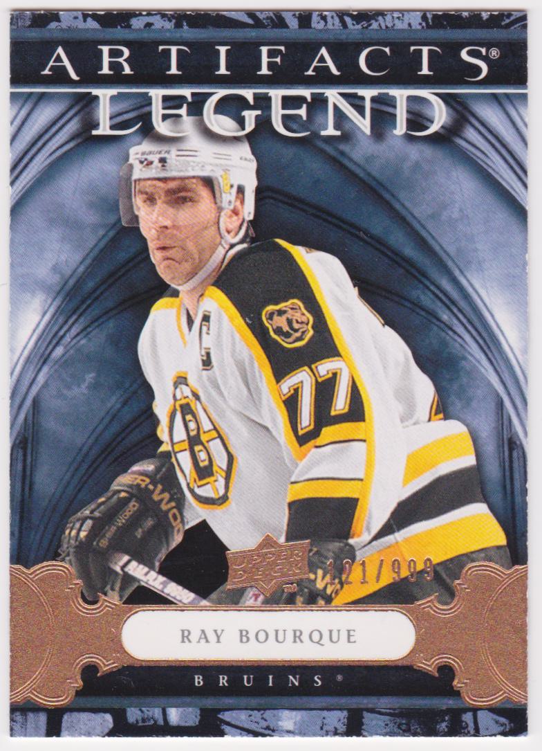 2009-10 Artifacts #131 Raymond Bourque Legend 121/999 (image for) 2009-10 Artifacts #131 Raymond Bourque Legend 121/999