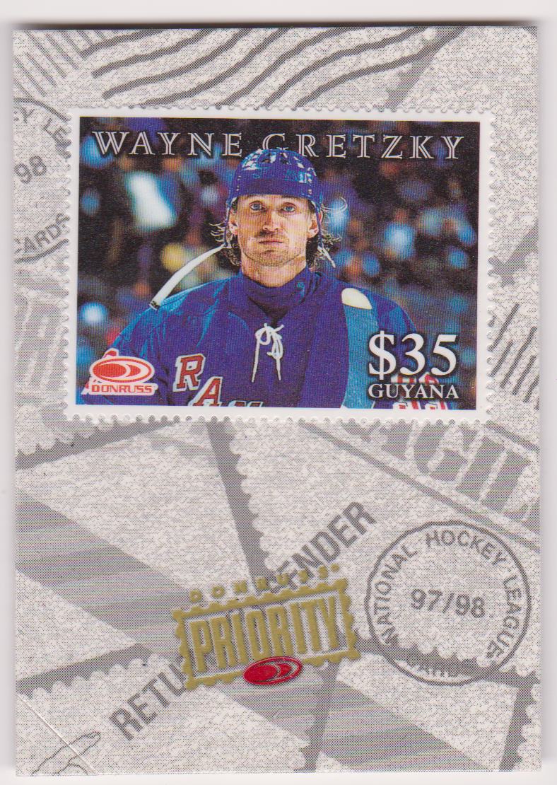 (image for) 1997-98 Donruss Priority Stamps #7 Wayne Gretzky