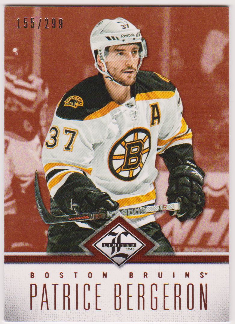 (image for) 2012-13 Limited #77 Patrice Bergeron 155/299