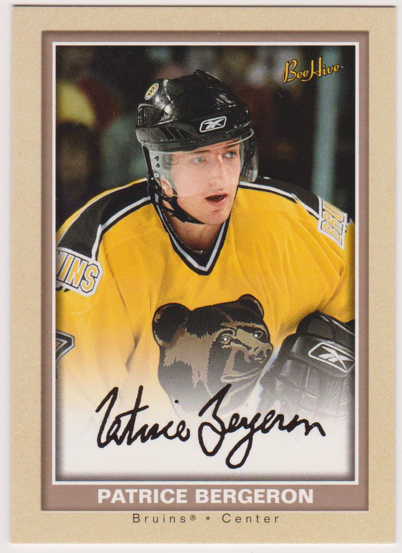 (image for) 2005-06 Beehive Beige #7 Patrice Bergeron