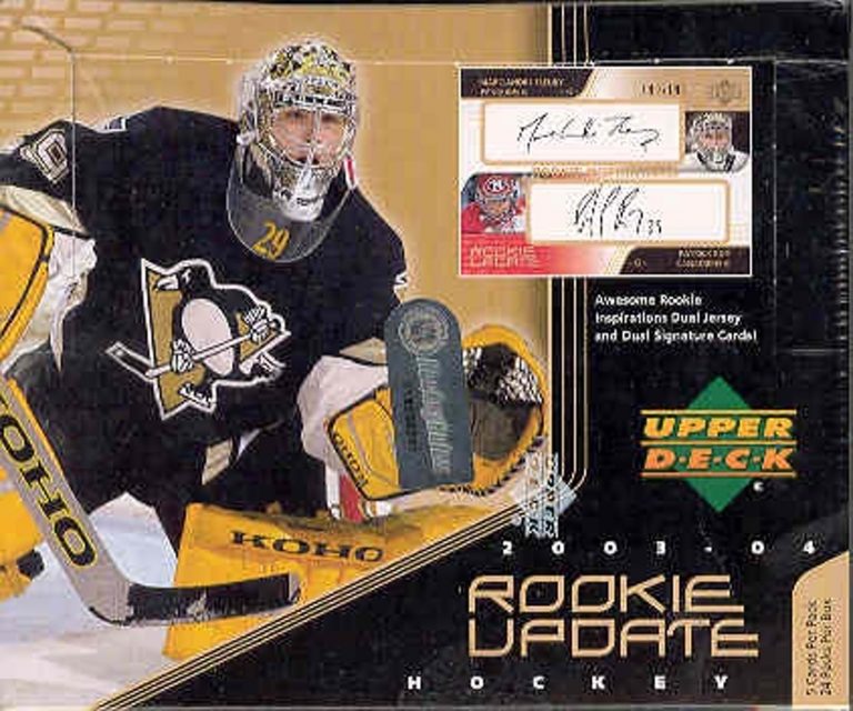 (image for) UD Rookie Update
