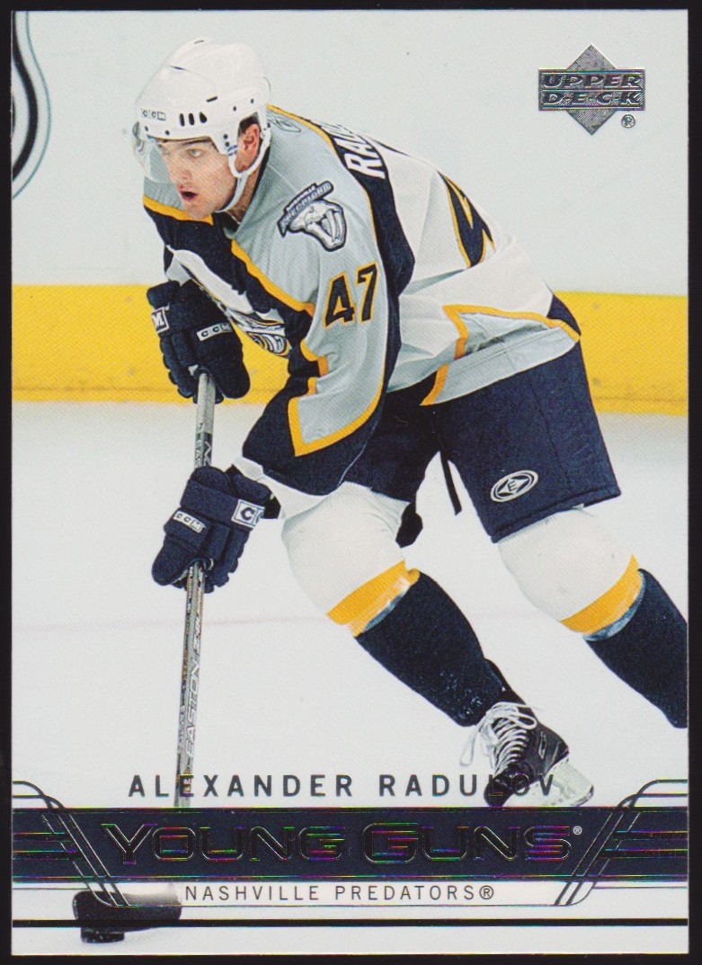 (image for) 2006-07 Upper Deck #476 Alex Radulov YG RC