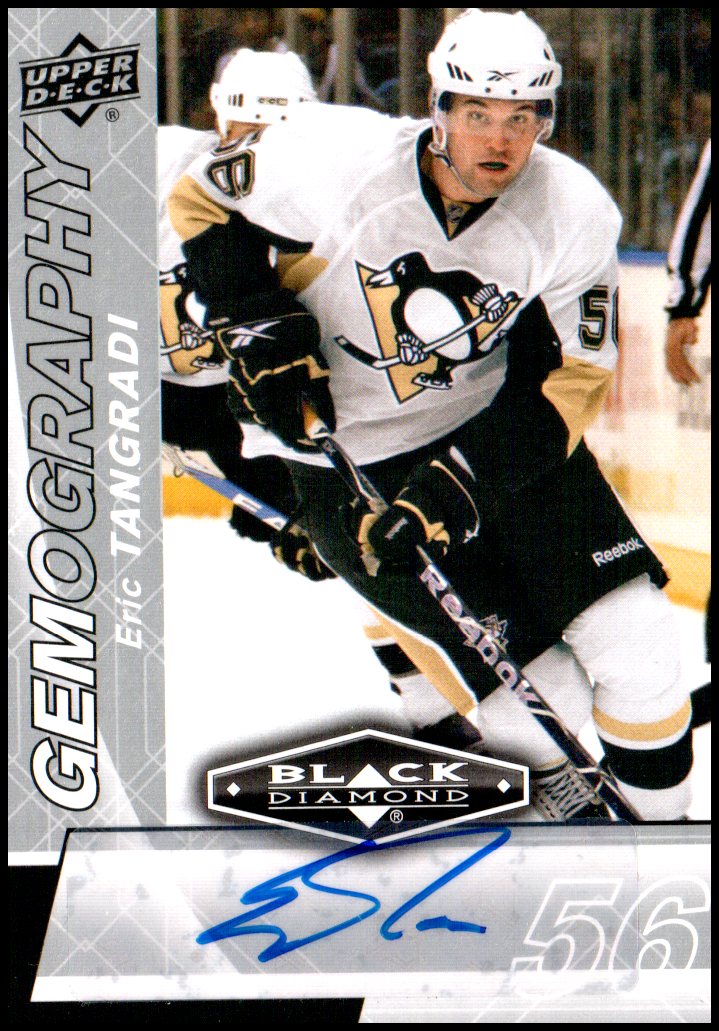(image for) 2010-11 Black Diamond Gemography #GET Eric Tangradi AUTO