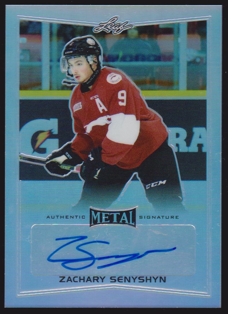 2015-16 Leaf Metal #BAZS1 Zachary Senyshyn AUTO (image for) 2015-16 Leaf Metal #BAZS1 Zachary Senyshyn AUTO