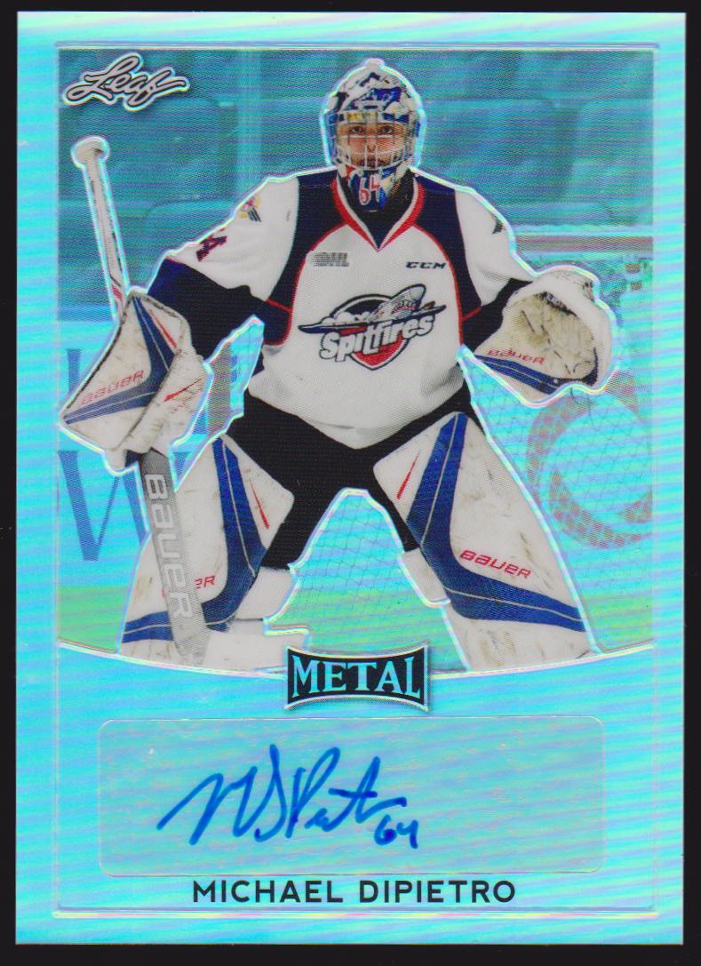 2016-17 Leaf Metal #BAMD1 Michael DiPietro (image for) 2016-17 Leaf Metal #BAMD1 Michael DiPietro