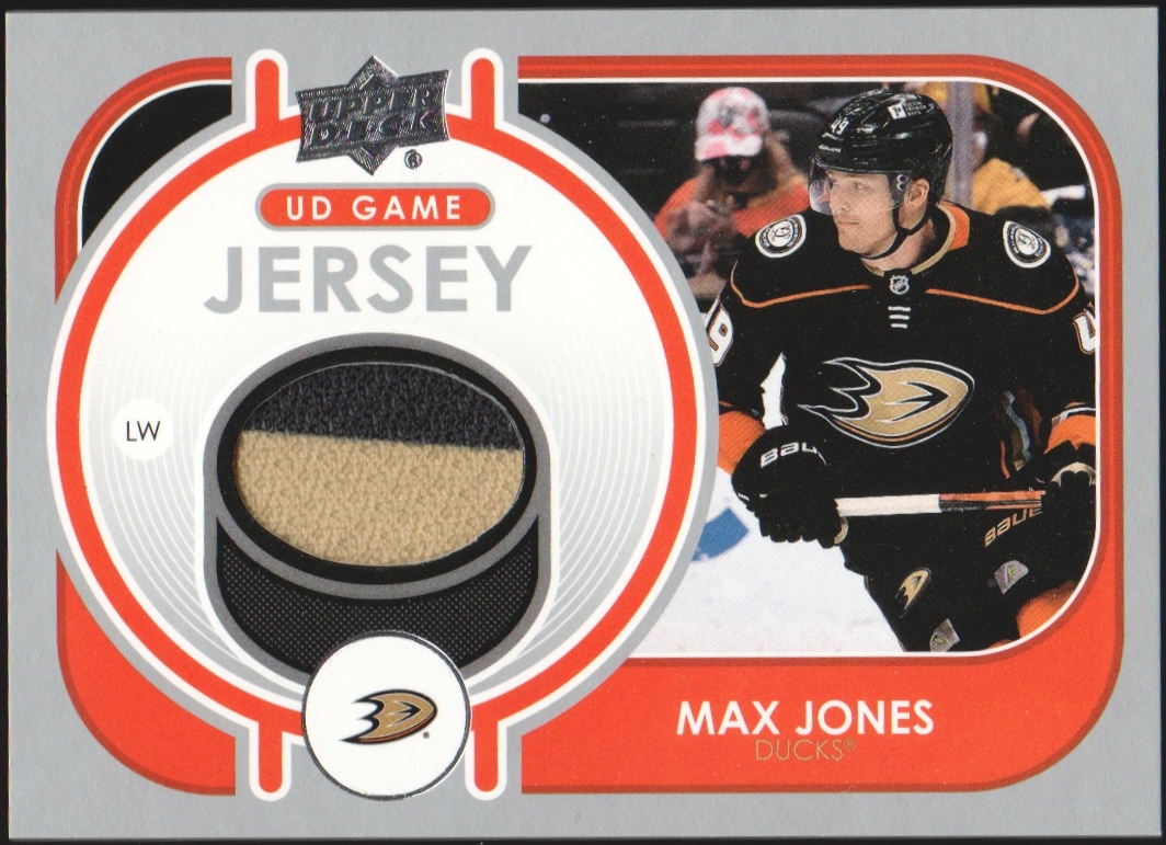 (image for) 2021-22 Upper Deck Game Jerseys #GJMJ Max Jones