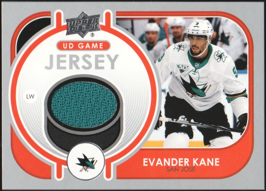 (image for) 2021-22 Upper Deck Game Jerseys #GJEK Evander Kane