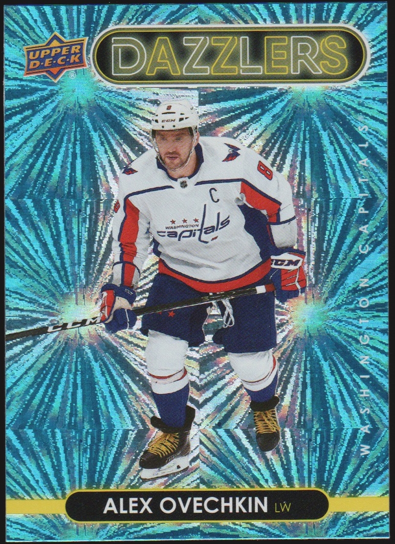 2021-22 Upper Deck Dazzlers #DZ47 Alex Ovechkin (image for) 2021-22 Upper Deck Dazzlers #DZ47 Alex Ovechkin