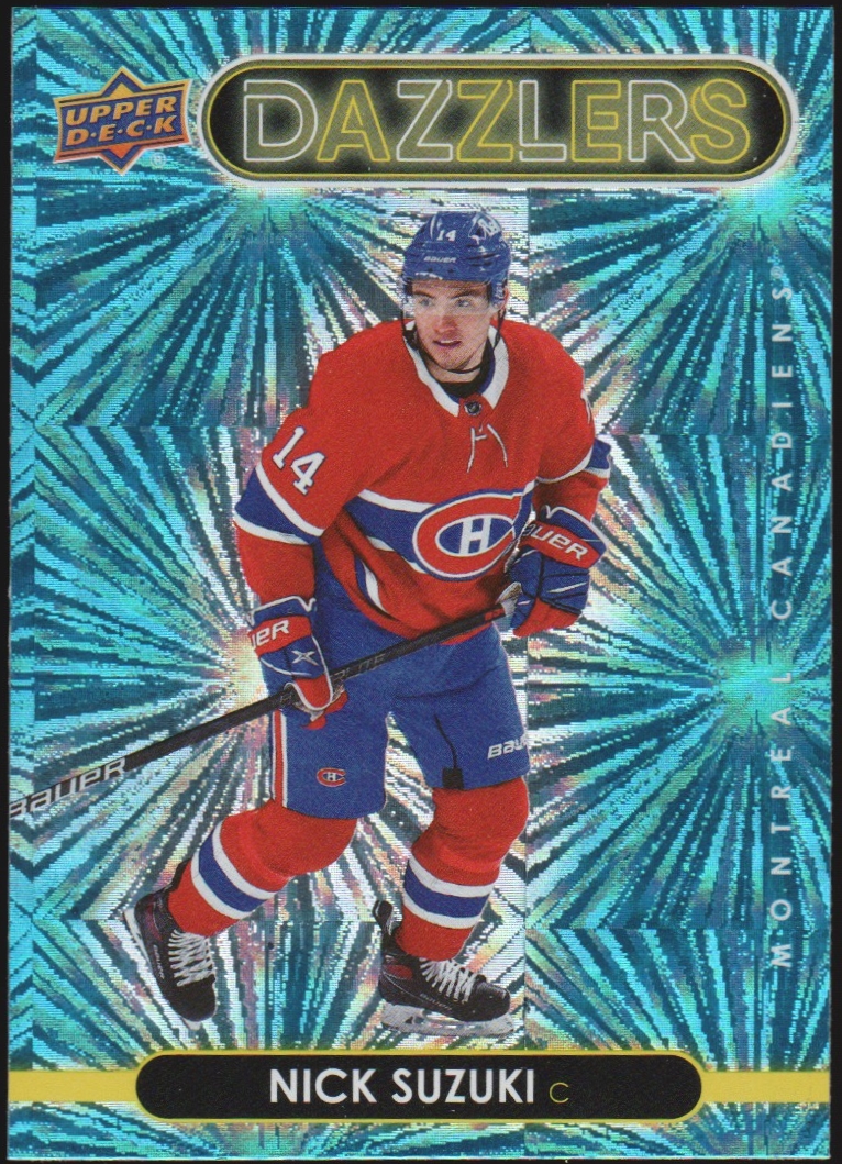 2021-22 Upper Deck Dazzlers #DZ26 Nick Suzuki (image for) 2021-22 Upper Deck Dazzlers #DZ26 Nick Suzuki