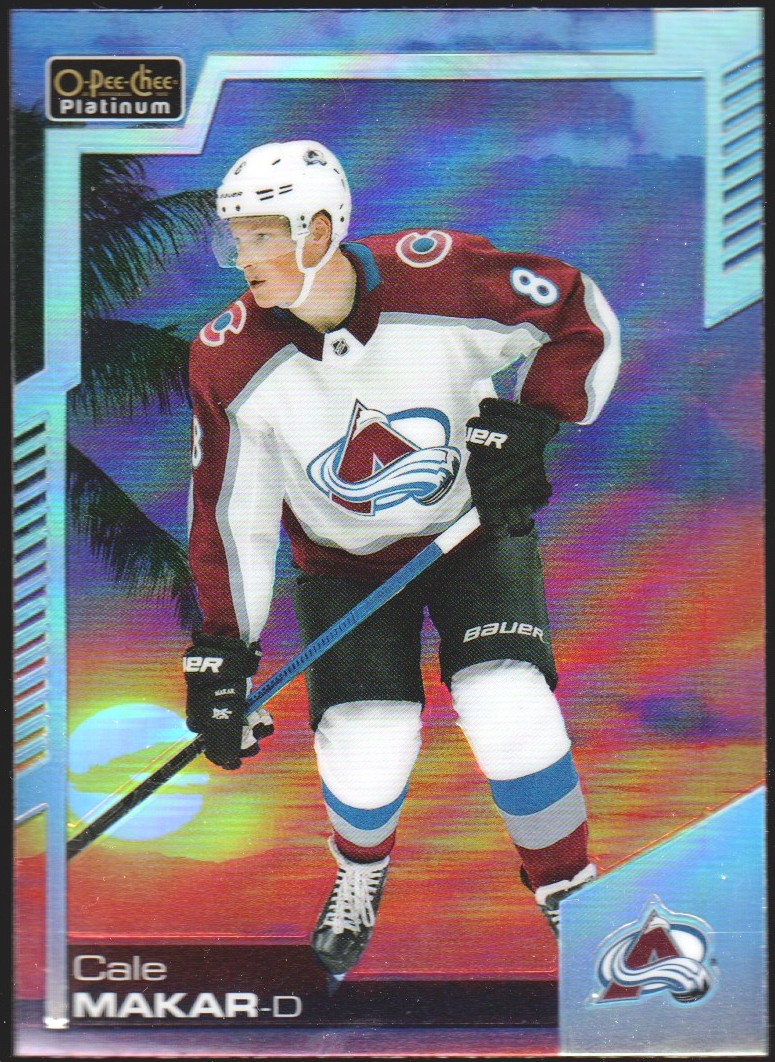(image for) 2020-21 O-Pee-Chee Platinum Sunset #140 Cale Makar