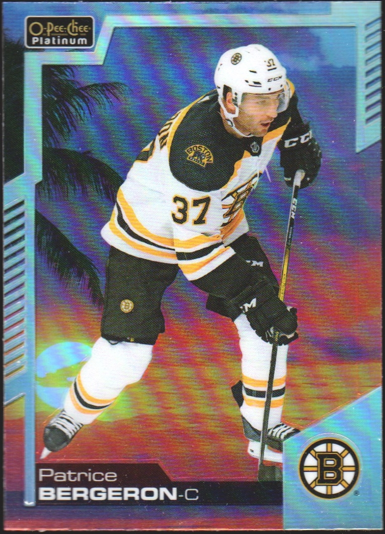 (image for) 2020-21 O-Pee-Chee Platinum Sunset #13 Patrice Bergeron
