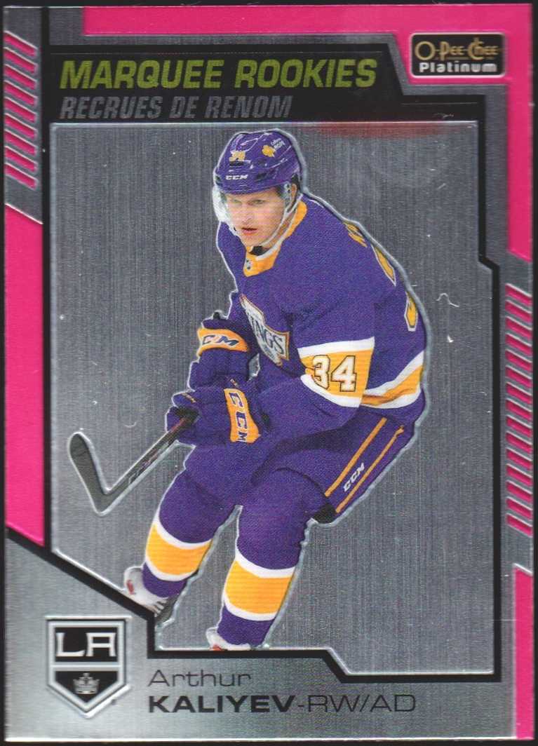 (image for) 2020-21 O-Pee-Chee Platinum Matte Pink #192 Arthur Kaliyev