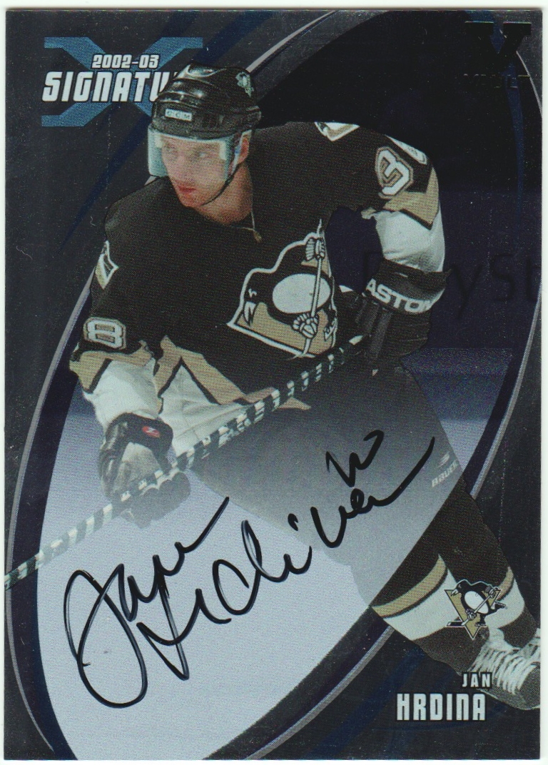 (image for) 2002-03 BAP Signature Series Autographs #114 Jan Hrdina VAULT