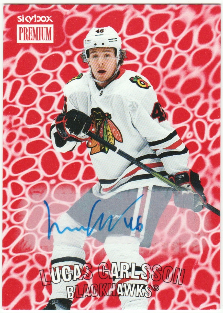 (image for) 2020-21 Metal Universe Skybox Premium Retro Auto Lucas Carlsson