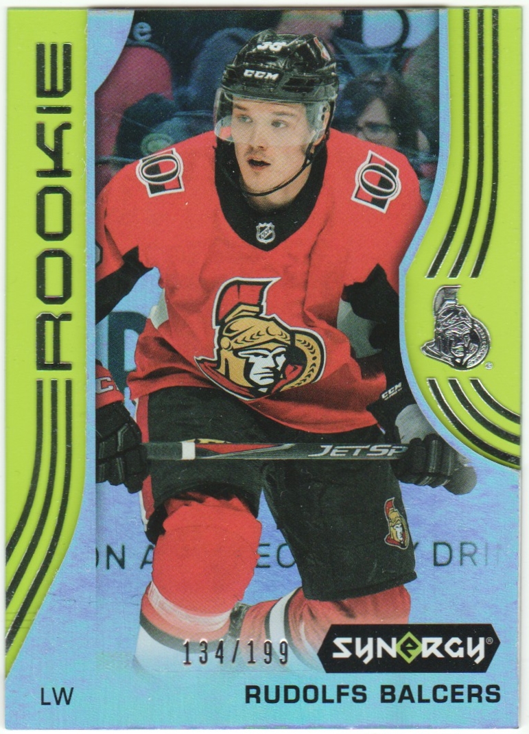 (image for) 2019-20 Synergy Green #60 Rudolfs Balcers 134/199