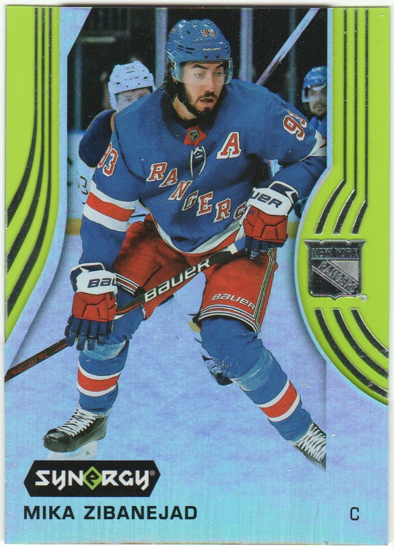(image for) 2019-20 Synergy Green #7 Mika Zibanejad