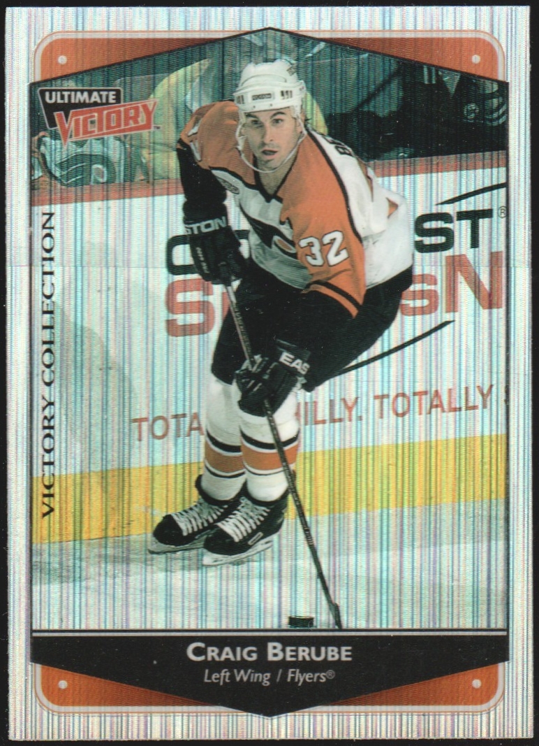 1999-00 Ultimate Victory Foil Parallel #63 Craig Berube (image for) 1999-00 Ultimate Victory Foil Parallel #63 Craig Berube